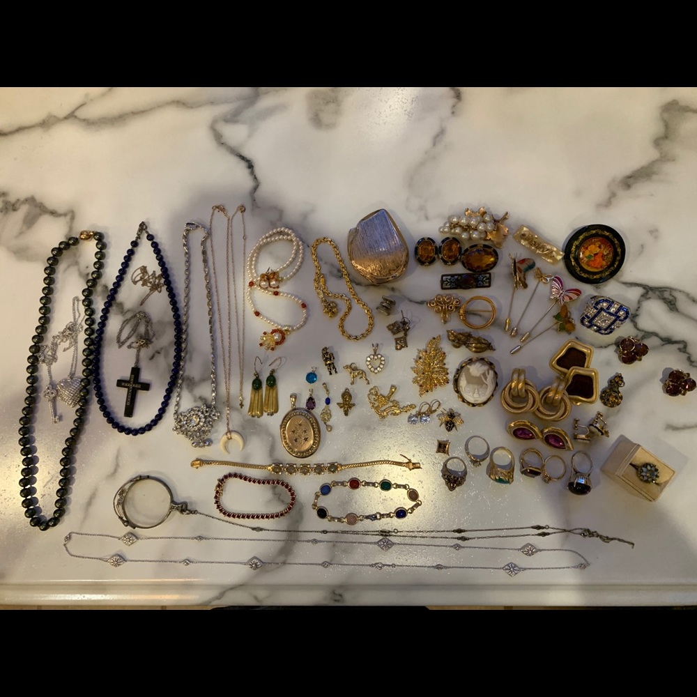 Great Junk Drawer Jewelry Lot